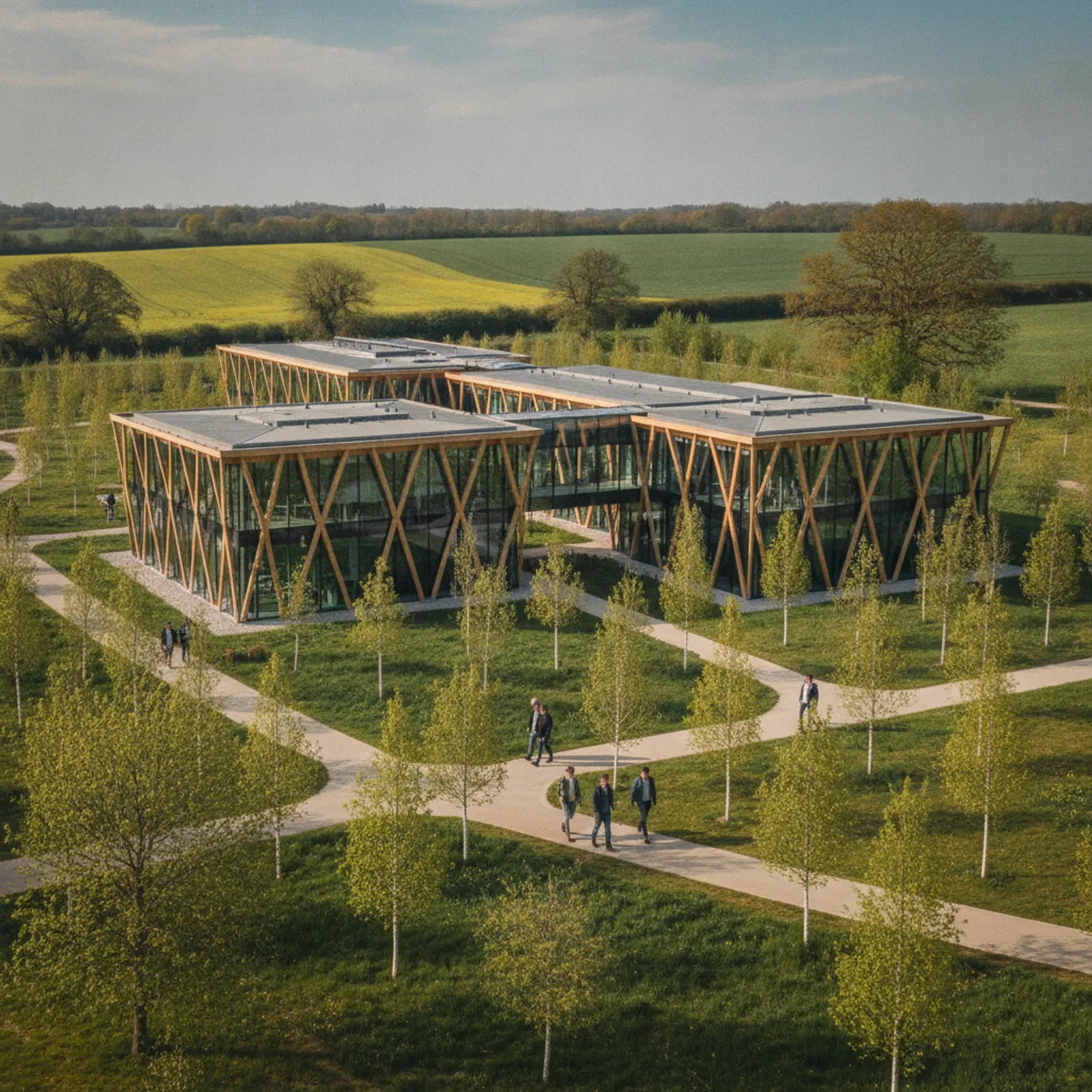 Technology campus building